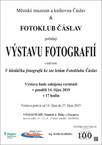 Třetí výstava fotografií 2019